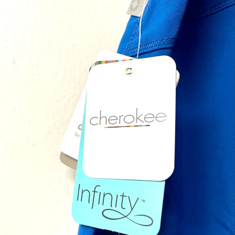 NWT! Cherokee Workwear Professionals Women's‎ Scrubs Pant (Large/Blue)